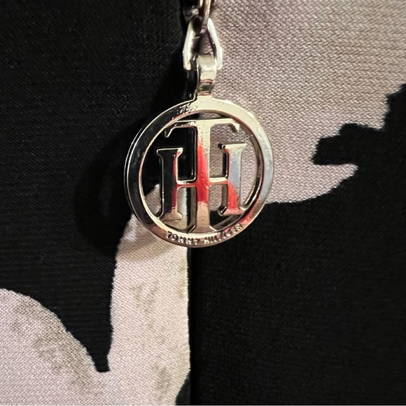 Tommy Hilfiger Longsleeve Dress Black Floral Workwear Casual Size 14 - Picture 4 of 6